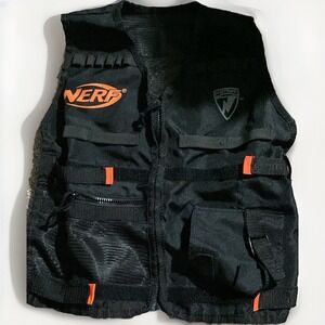 Official Nerf Tactical Vest N-Strike Black 2009 Hasbro
